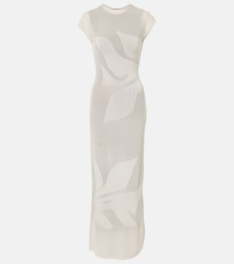 Solange knitted semi-sheer maxi dress | SIR