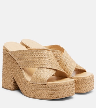 Garda raffia sandals | Souliers Martinez