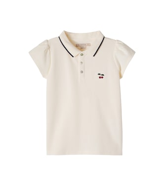 Florita cotton-blend polo shirt | Konges Sløjd