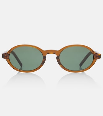 Monogram oval sunglasses | Saint Laurent