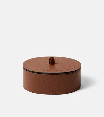 Boîte Harris Small en cuir | Giobagnara