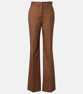 Vesta wool and silk flared pants | Gabriela Hearst