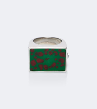 Enamel signet ring | Dries Van Noten