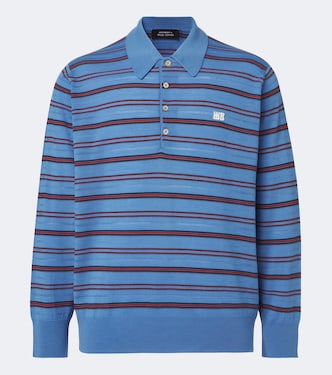 Beam striped wool polo sweater | Wales Bonner