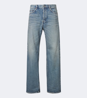 Faded wide-leg jeans | Saint Laurent