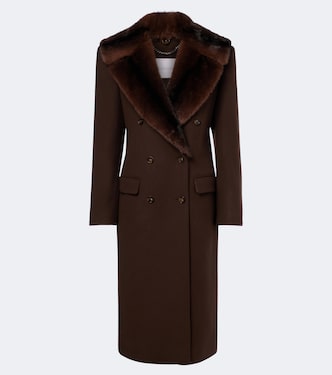 Double-breasted wool coat | Stella McCartney