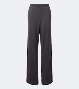 Weite Hose aus einem Wollgemisch | Gucci