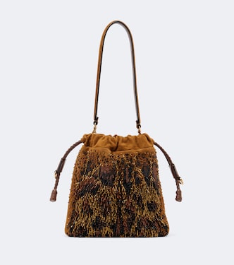 Kalispera Mini beaded fringed shoulder bag | Etro
