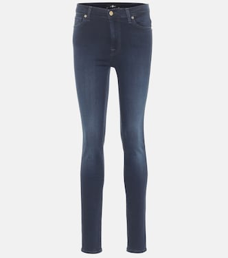 High-Rise Skinny Jeans Slim Illusion Luxe | 7 For All Mankind