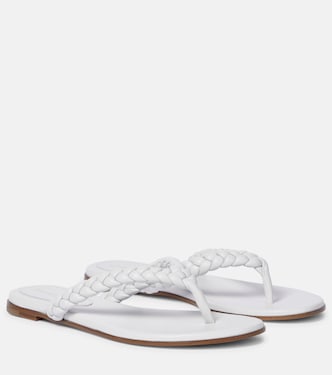 Tropea leather thong sandals | Gianvito Rossi