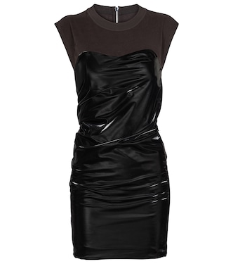 Isabella vinyl minidress | Rta