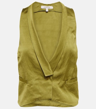 Slouchy Coolness hemp-blend vest | Dorothee Schumacher
