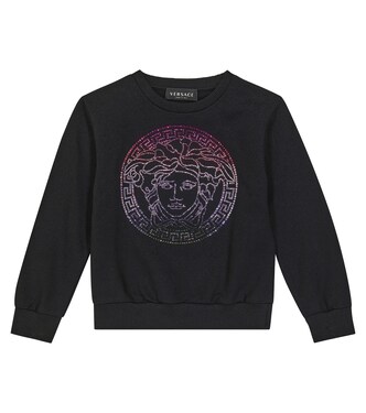 Sweat-shirt Medusa en coton | Versace Kids