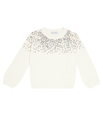 Embellished wool sweater  | Tartine et Chocolat