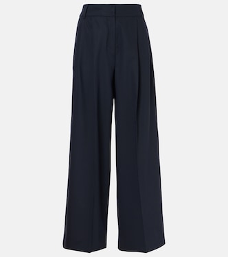 Pantalon ample Nichols à taille haute en laine vierge | 'S Max Mara