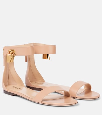 Padlock leather sandals | Tom Ford