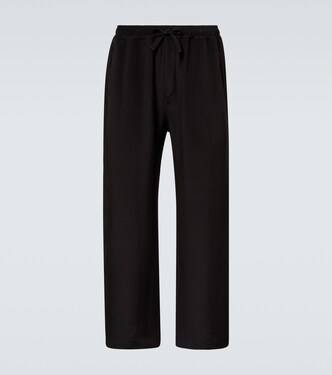 Silk wide-leg pants | Saman Amel