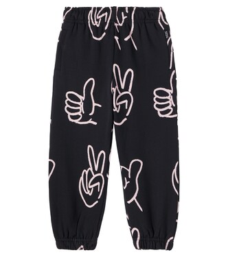 Adan printed cotton jersey sweatpants | Molo