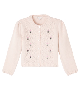 Rosine embroidered cardigan | Bebe Organic