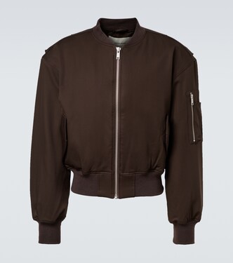 Veste bomber en laine | Entire Studios