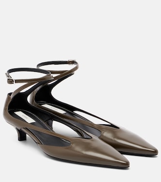 Cutout leather pumps | Toteme