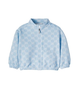 Baby Jacke GG aus Baumwoll-Piqué | Gucci Kids
