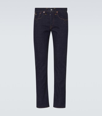 Embroidered slim jeans | RRL