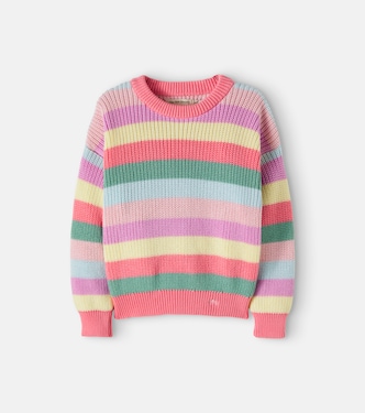 Canela striped cotton sweater | The New Society
