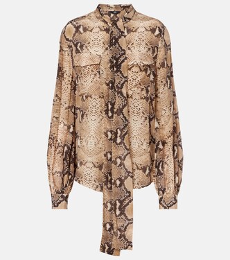 Blusa con stampa serpente | 7 For All Mankind