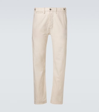 Cotton canvas straight pants | RRL