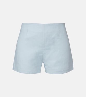Lila linen shorts | Faithfull