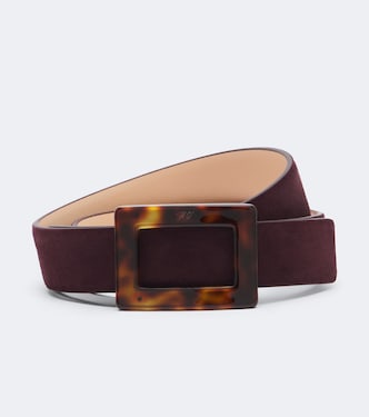 Gürtel Belle Vivier aus Veloursleder | Roger Vivier