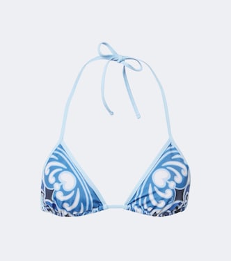 Printed bikini top | La DoubleJ