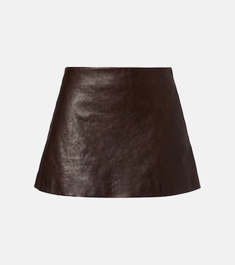 Minirock aus Leder | Balenciaga