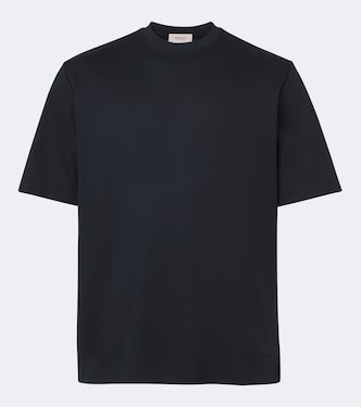 Cotton and silk jersey T-shirt | Agnona