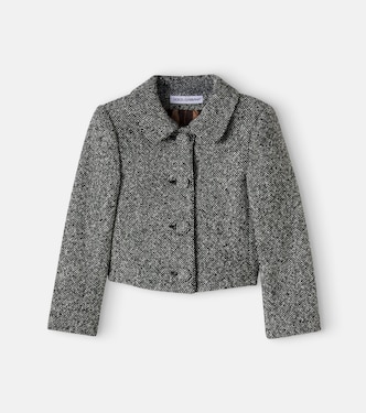 Wool-blend jacket | Dolce&Gabbana Kids