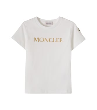 Verziertes T-Shirt aus Baumwoll-Jersey | Moncler Enfant