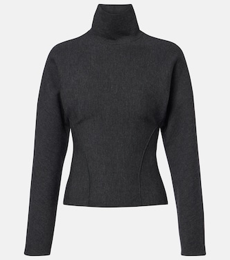 Wool-blend turtleneck sweater | Alaïa