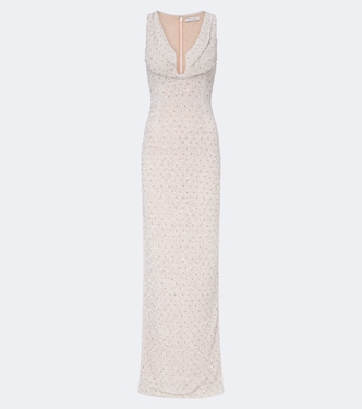 Ruby embellished gown | Rachel Gilbert