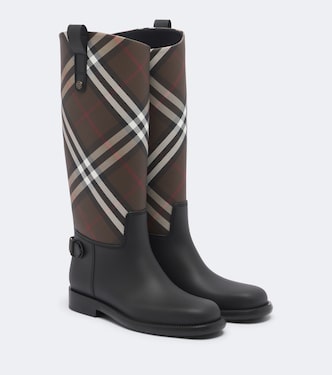 Gummistiefel Cavalier Burberry Check | Burberry