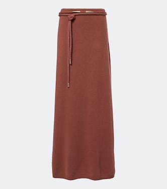 Knitted cashmere maxi skirt | Max Mara