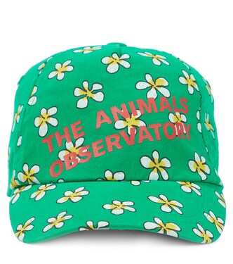Hamster floral baseball cap | The Animals Observatory