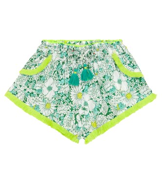 Lulu floral shorts | Poupette St Barth Kids