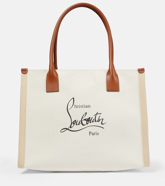 Tote Nastroloubi Large de lona | Christian Louboutin