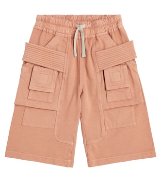 Creatch cotton cargo shorts | Rick Owens Kids