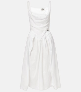 Robe midi Sunday en coton et soie | Vivienne Westwood