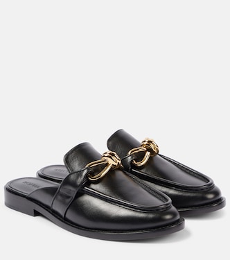 Astaire Knot leather mules | Bottega Veneta