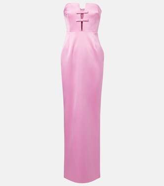 Robe longue Noa en crêpe | The New Arrivals Ilkyaz Ozel