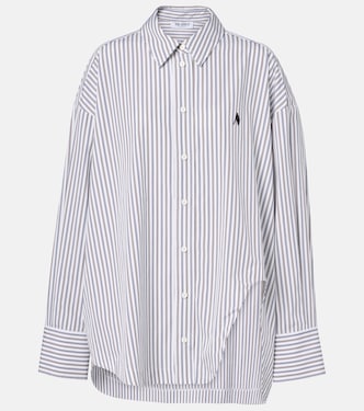 Striped cotton poplin shirt | The Attico