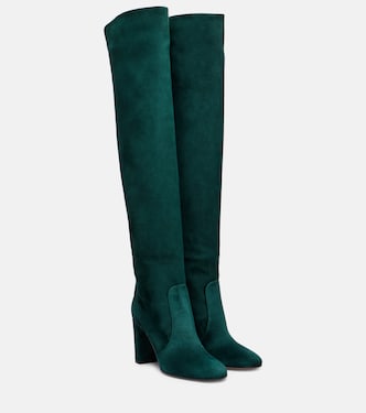Suede over-the-knee boots | Gianvito Rossi